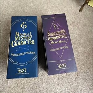 Disney D23 Mystery figurines